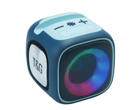 Портативна колонка T&G 359 7W з RGB підсвічуванням TG359 фото